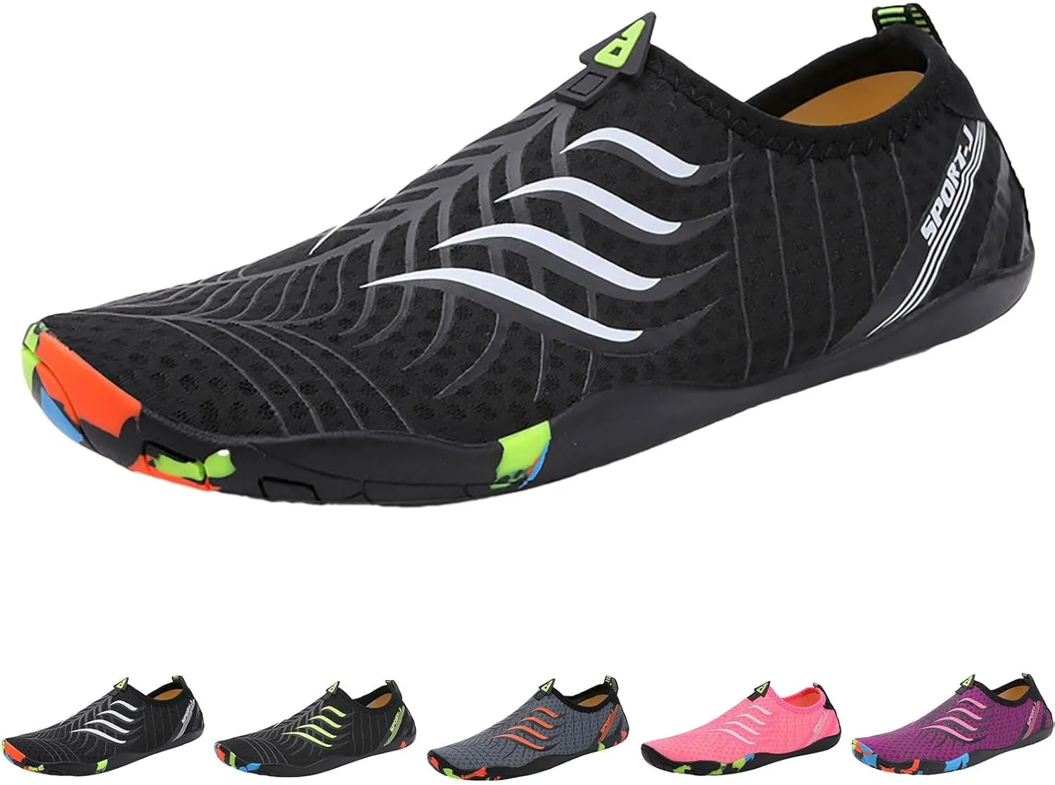 Barefoot Aqua Shoes Water Shoes for Women Men Quick Dry Beach Swim Pool Surf Hiking Kayaking Yoga Outdoor Sports Non Slip Footwear