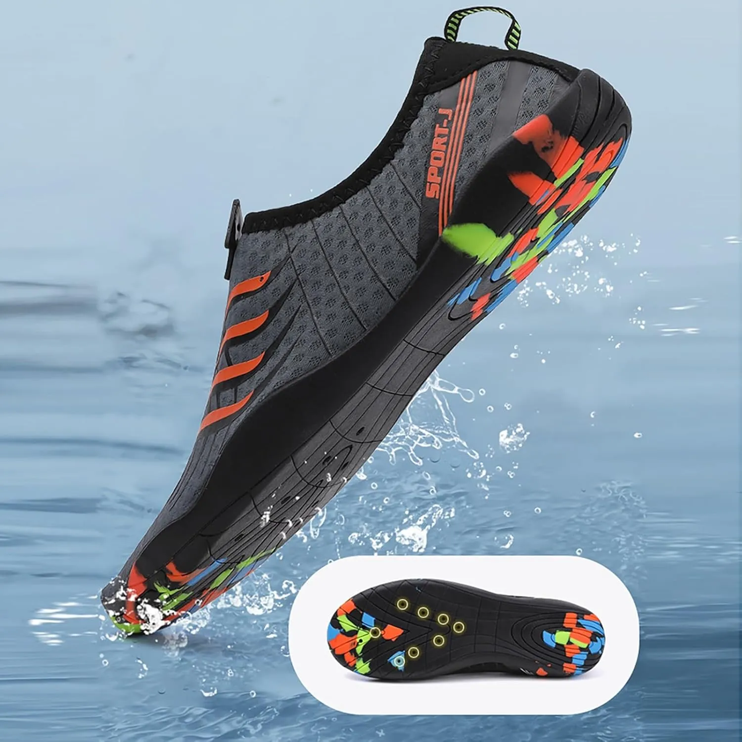 Barefoot Aqua Water Shoes Quick Dry for Women Men Beach Swim Pool Surf Hiking Kayaking Yoga Outdoor Sports Non Slip Shoes