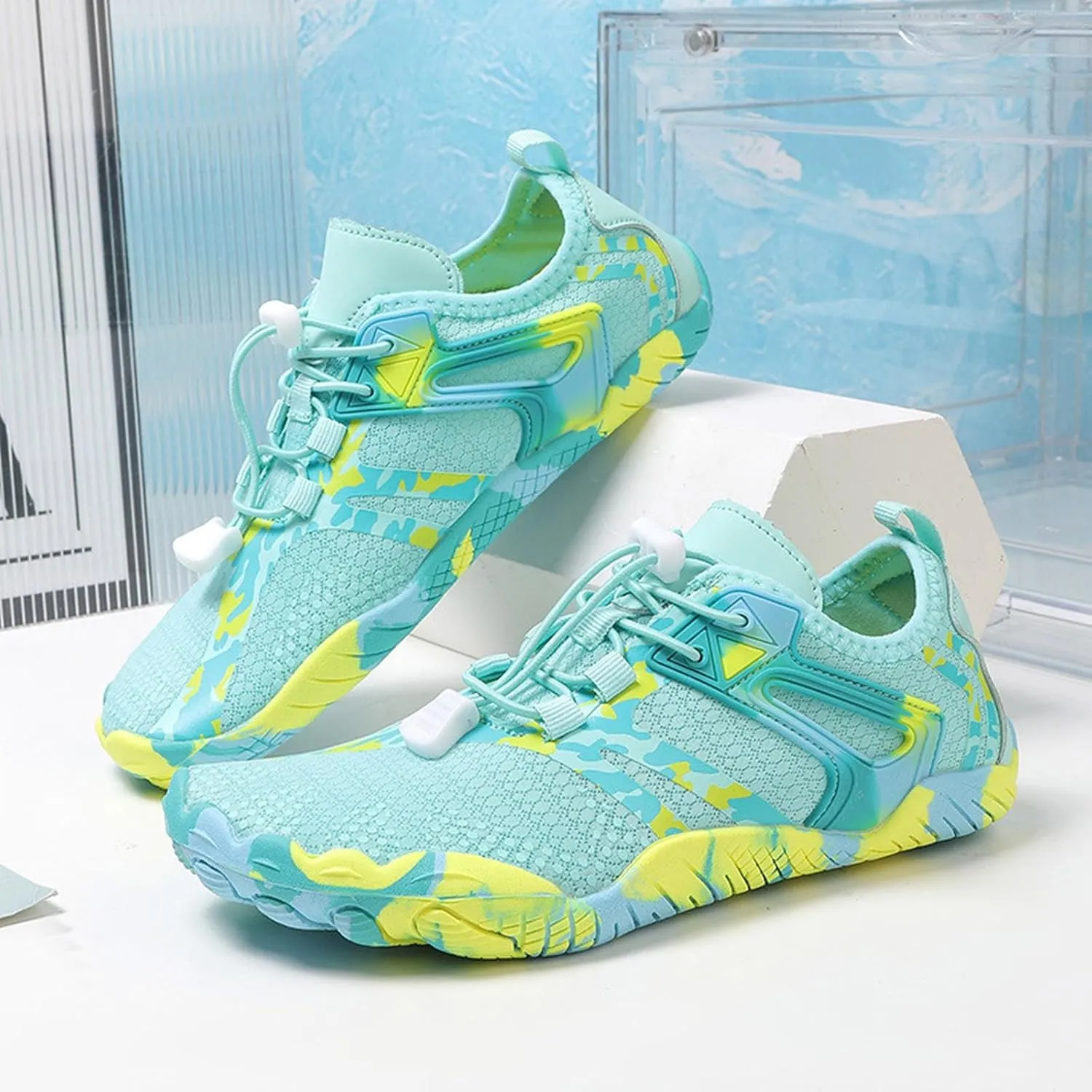 Barefoot Water Shoes Quick Dry Aqua for Women Men Beach Swim Pool Surf Yoga Hiking Kayaking Lightweight Non Slip Outdoor Sports