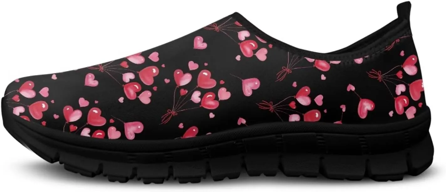 Binienty Women's Slip On Casual Shoes Fashion Loafers Comfortable Lightweight Walking Sneakers