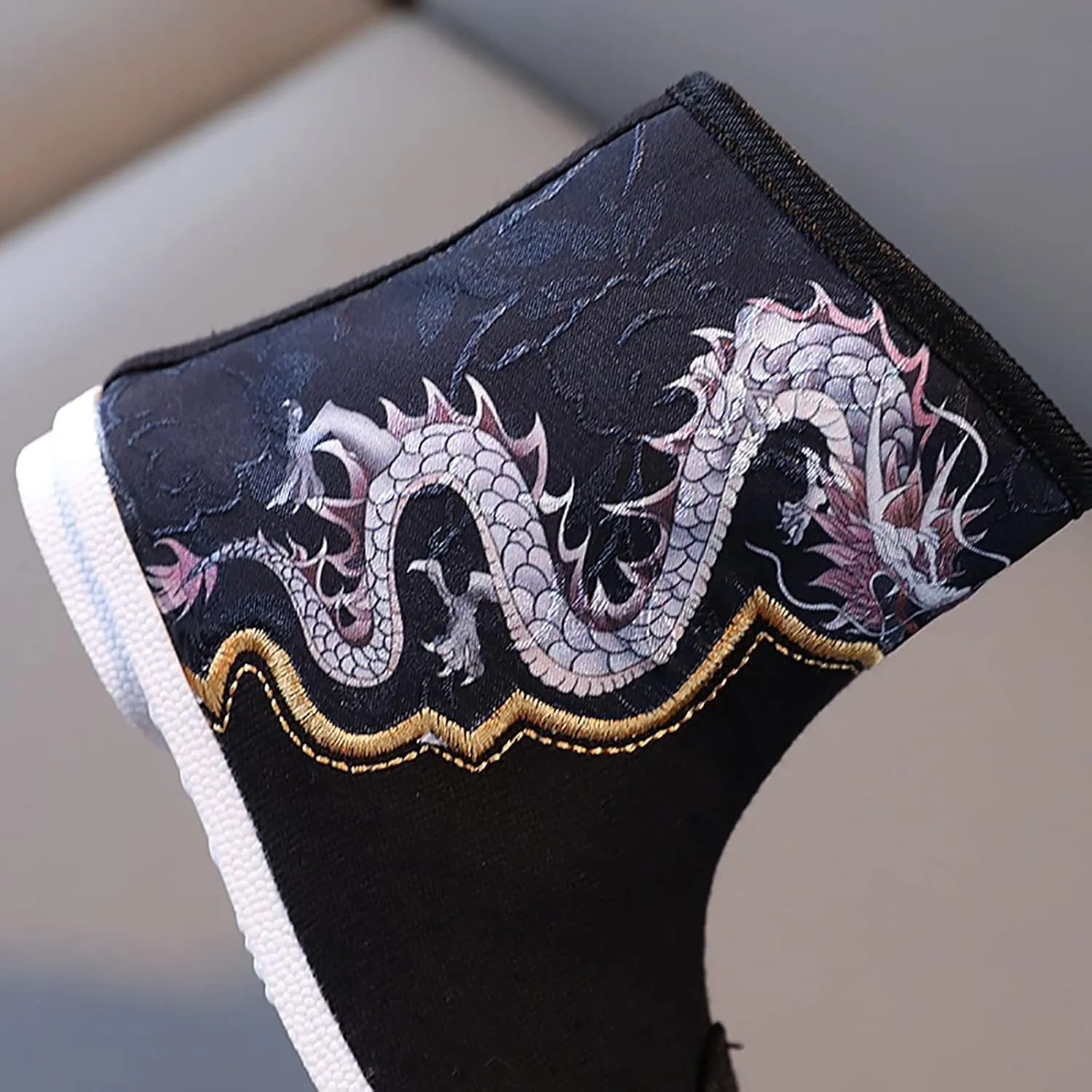 Boys Cloth Shoes Children Embroidered Shoes Boys Shoes Boots Chinese New Year Shoes Cotton Boots Boys Rain Boots