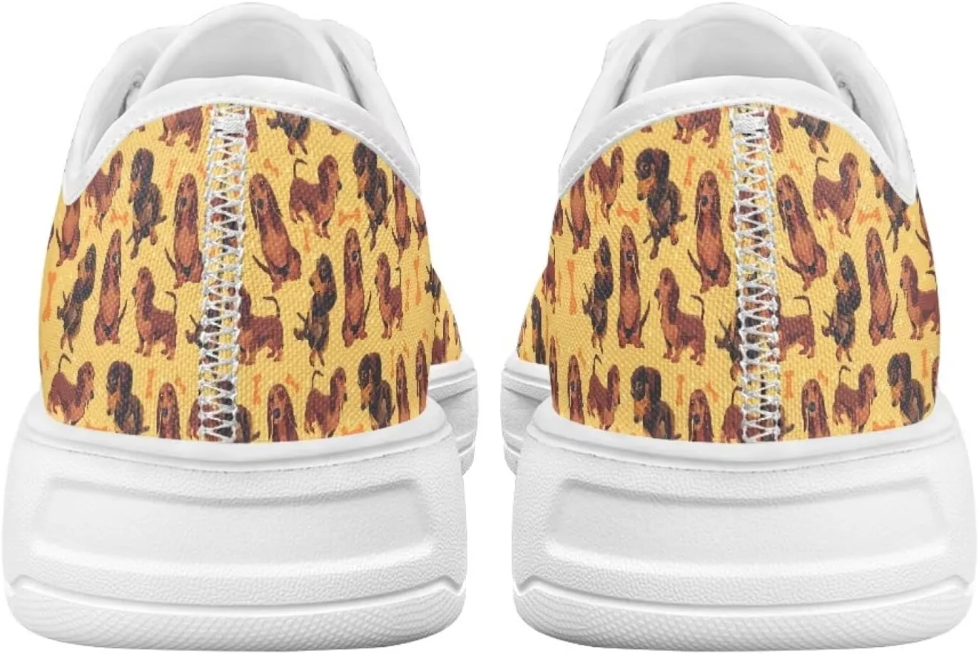 Canvas Sneaker for Women Slip On Low Cut Dog Lovers Casual Walking Shoes Ladies Comfort Tennis Sneakers