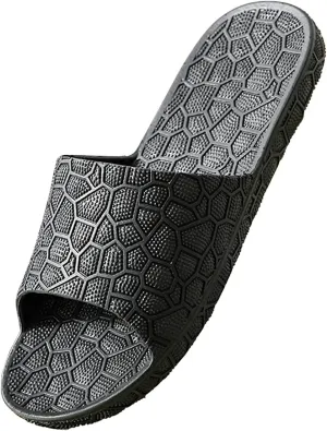 Casual Couples Men Shower Room Home Non Slip Breathable Soft Sole Shoes Slipper Comfortable Flat Mens Slippers Size 11