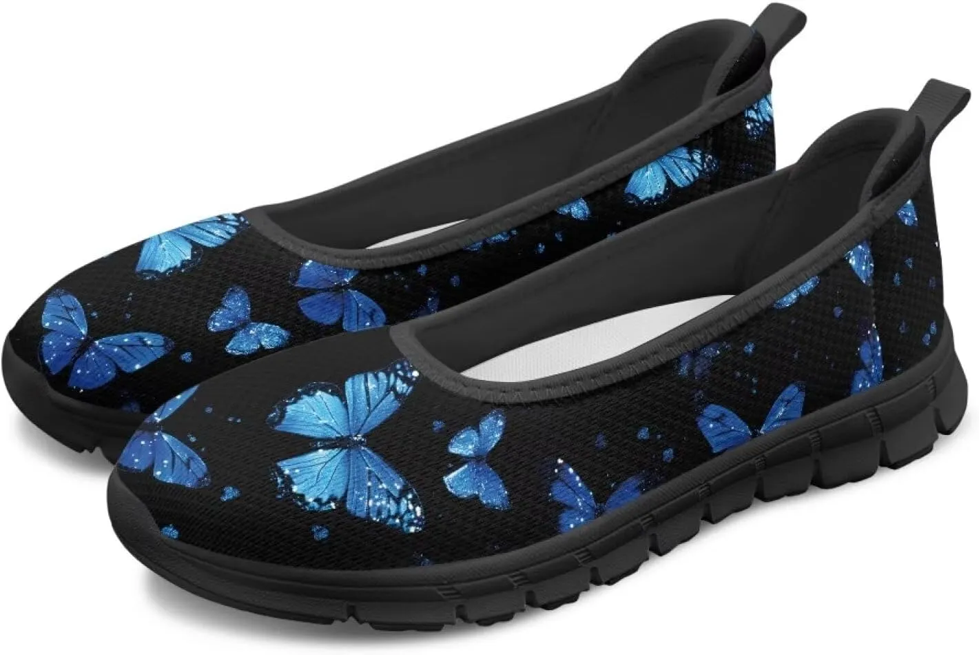 Casual Shoes for Women Trendy Slip On Sneakers Round Toe Flats for Women