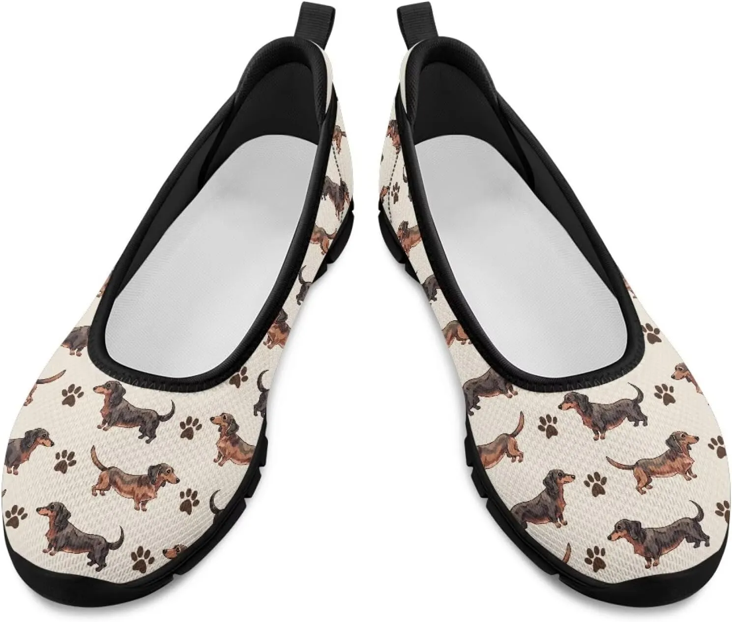 Casual Shoes for Women Trendy Slip On Sneakers Round Toe Flats for Women