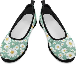 Casual Shoes for Women Trendy Slip On Sneakers Round Toe Flats for Women