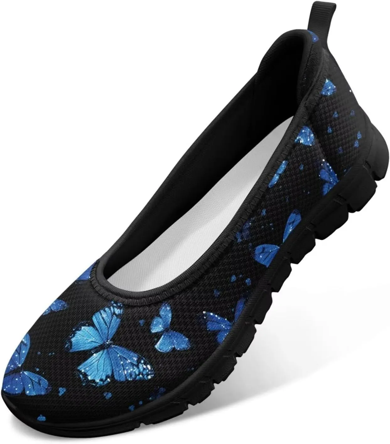 Casual Shoes for Women Trendy Slip On Sneakers Round Toe Flats for Women