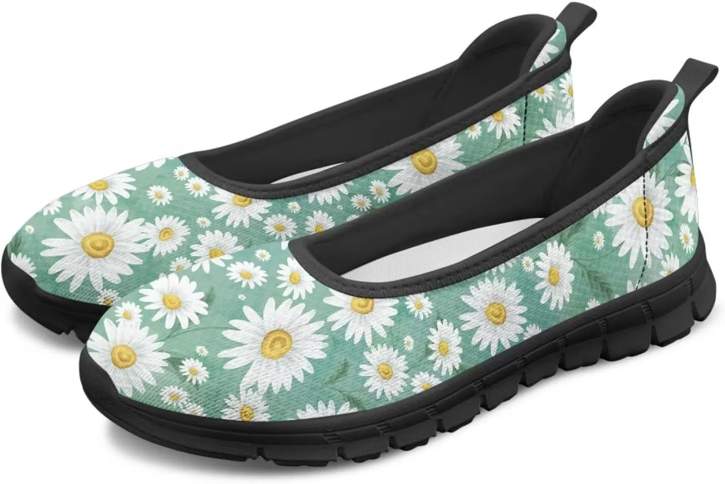 Casual Shoes for Women Trendy Slip On Sneakers Round Toe Flats for Women