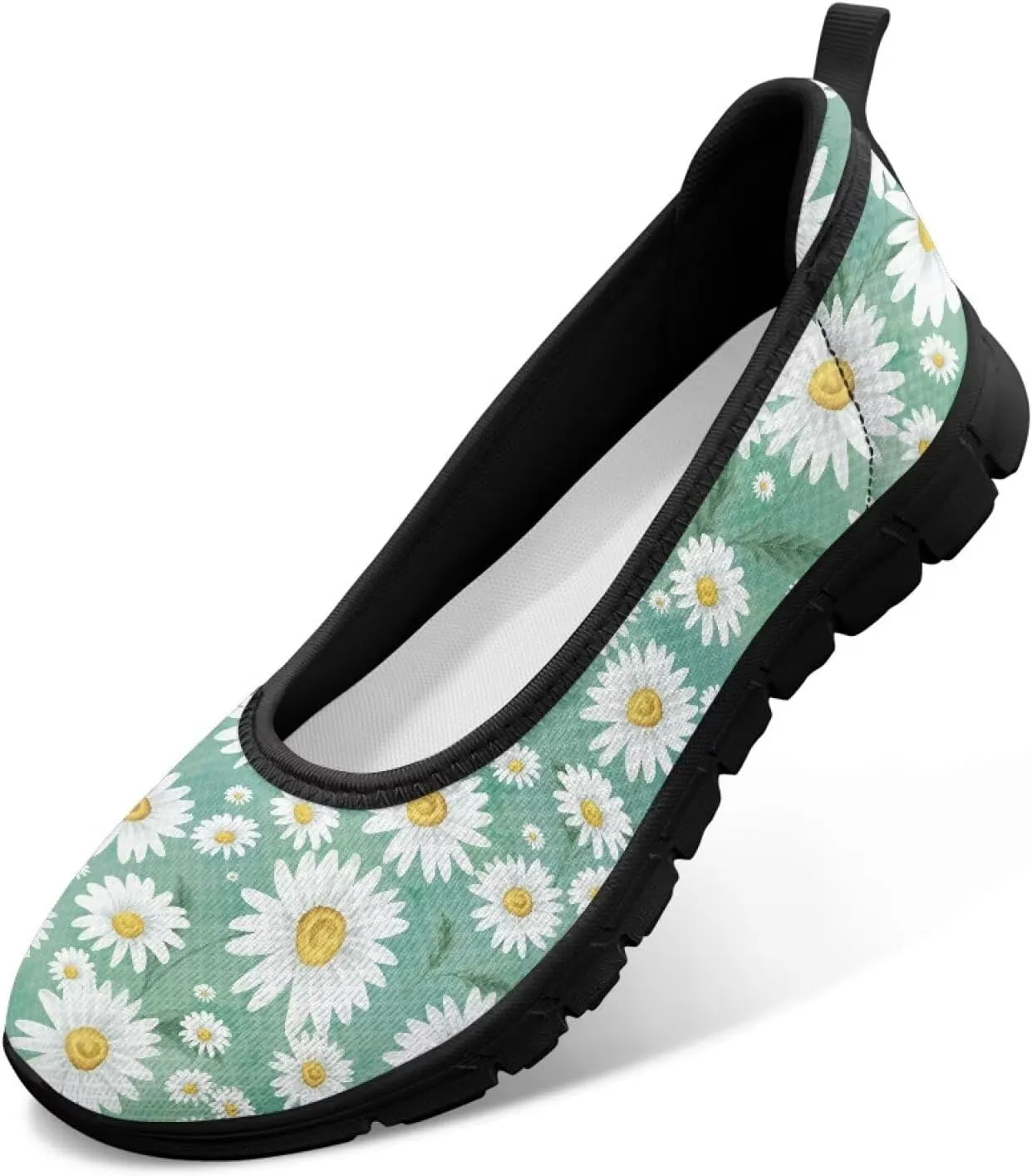 Casual Shoes for Women Trendy Slip On Sneakers Round Toe Flats for Women