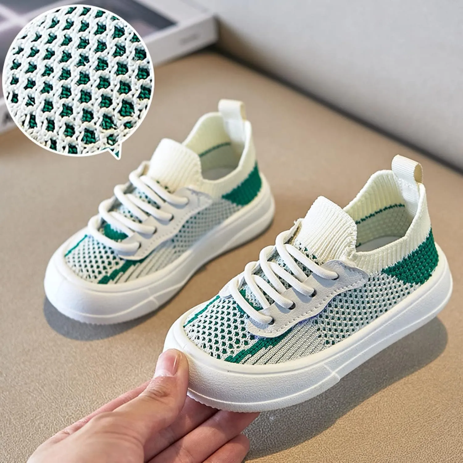 Children Shoes Fashion Flat Sneakers Boys and Girls Casual Breathable Sneakers Kids Wedges Shoes