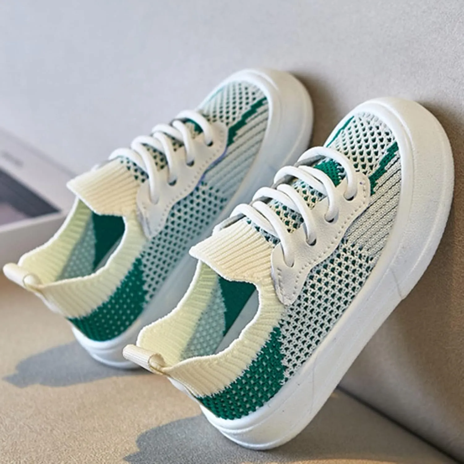 Children Shoes Fashion Flat Sneakers Boys and Girls Casual Breathable Sneakers Kids Wedges Shoes
