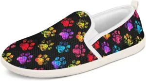 Comfort Casual Shoes for Women Slip On Shoes Wide Width Womens Flats Shoes