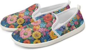 Comfortable Womens Slip On Casual Shoes Trendy Flat Shoes for Women