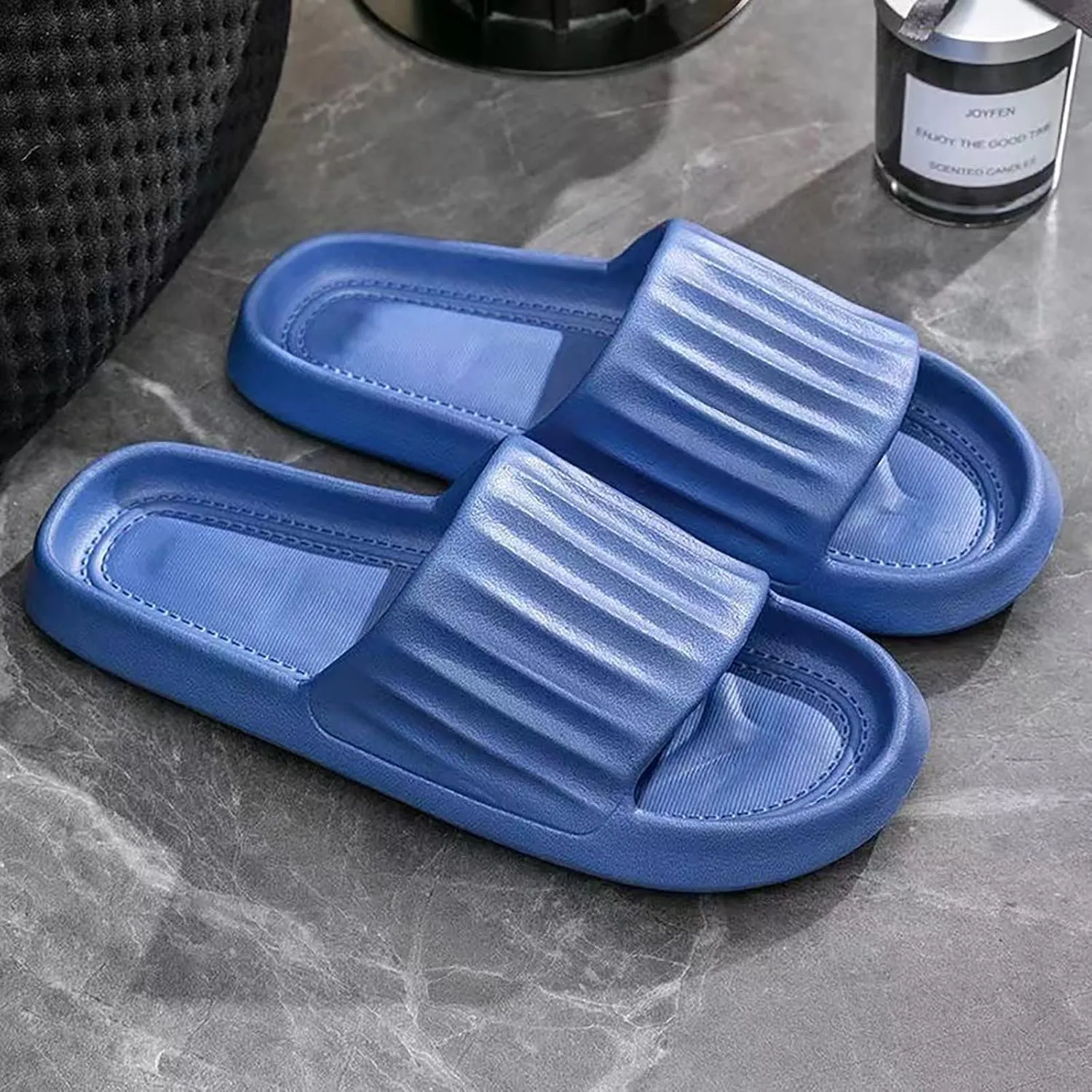 Couples Men Shower Room Home Solid Non Slip Breathable Massage Soft Sole Quick Drying Mens Vegan Slippers Size 12