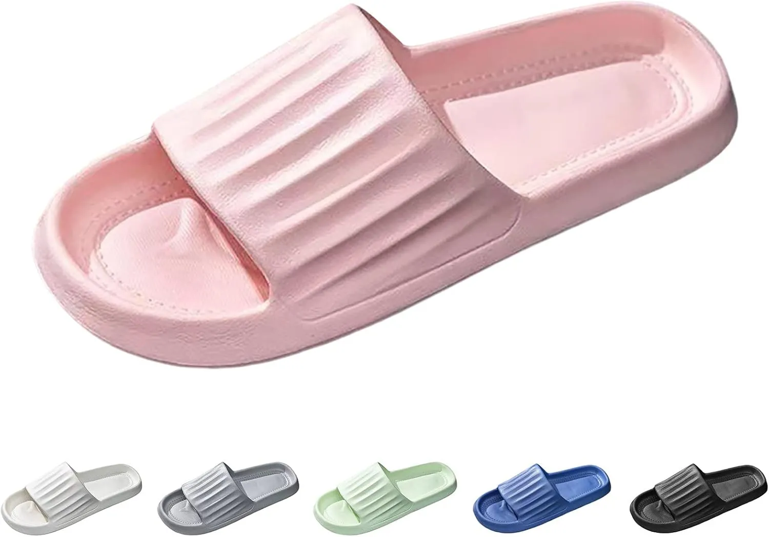 Couples Men Shower Room Home Solid Non Slip Breathable Massage Soft Sole Quick Drying Mens Vegan Slippers Size 12