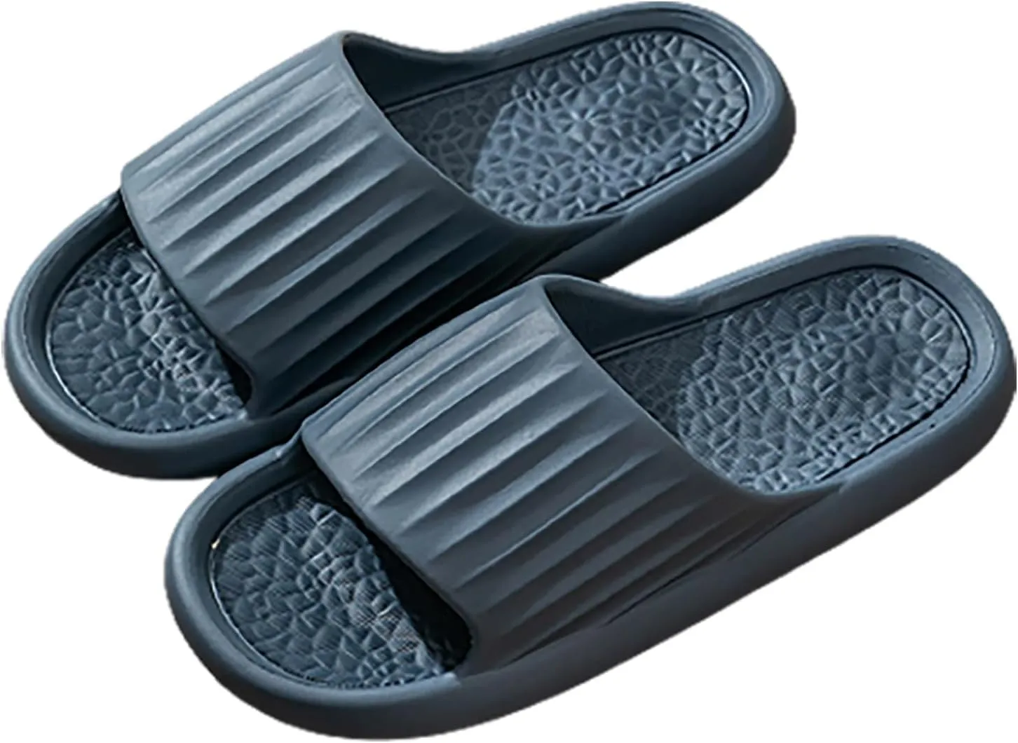 Couples Men Solid Shower Room Home Non Slip Breathable Massage Soft Sole Quick Drying Slipper Mens Slippers Wide Size 12