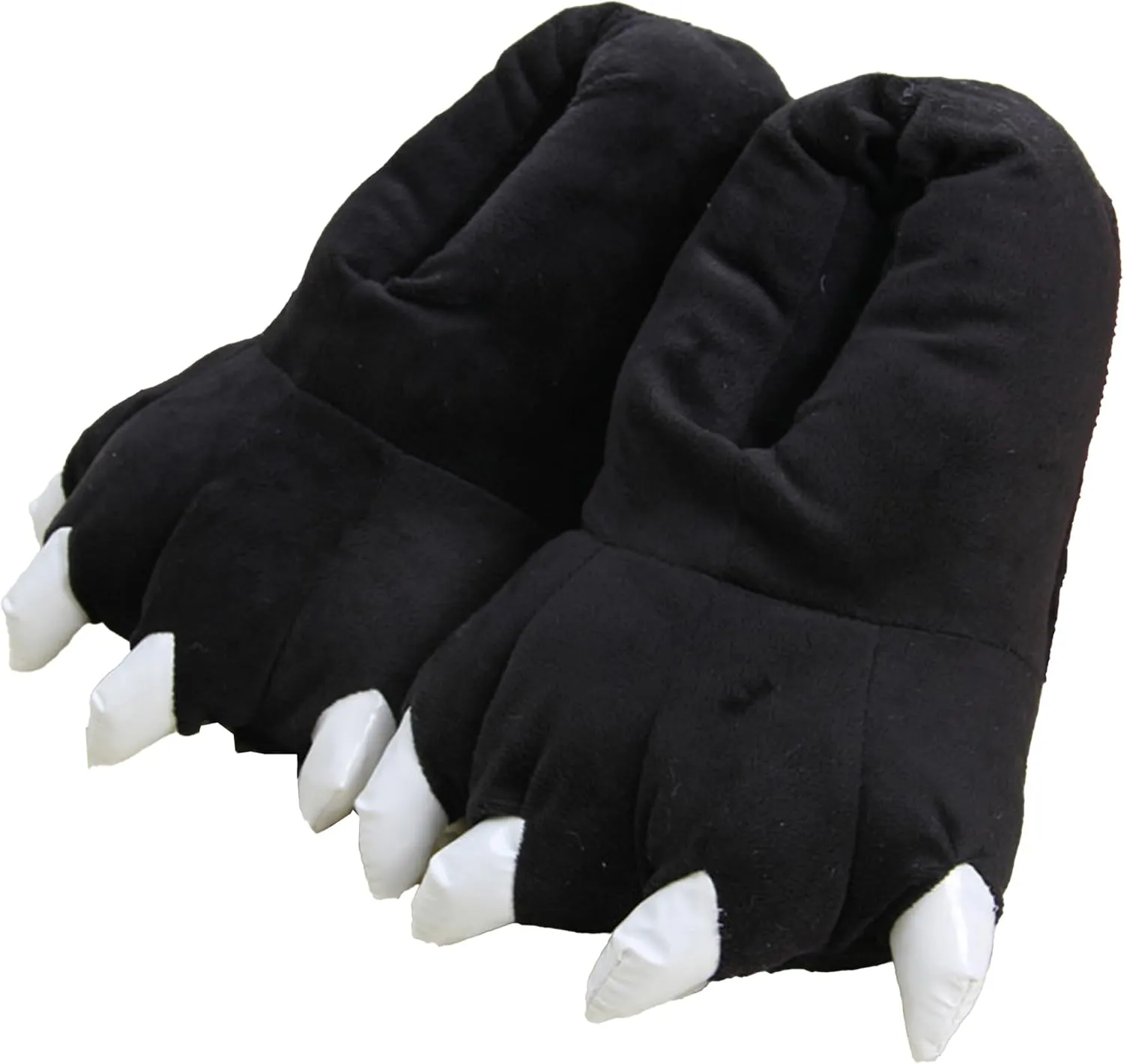 Cozy Dinosaur Claw Plush Slippers – Warm Winter Animal Paw Slippers for Men, Women & Kids – Indoor Furry House Shoes