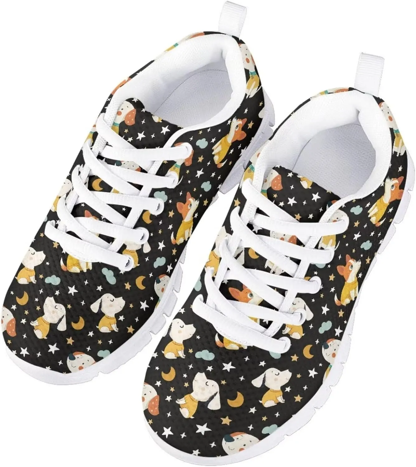 Cumagical Kids Athletic Shoes Lightweight Running Breathable Sports Footwear for Boys Girls