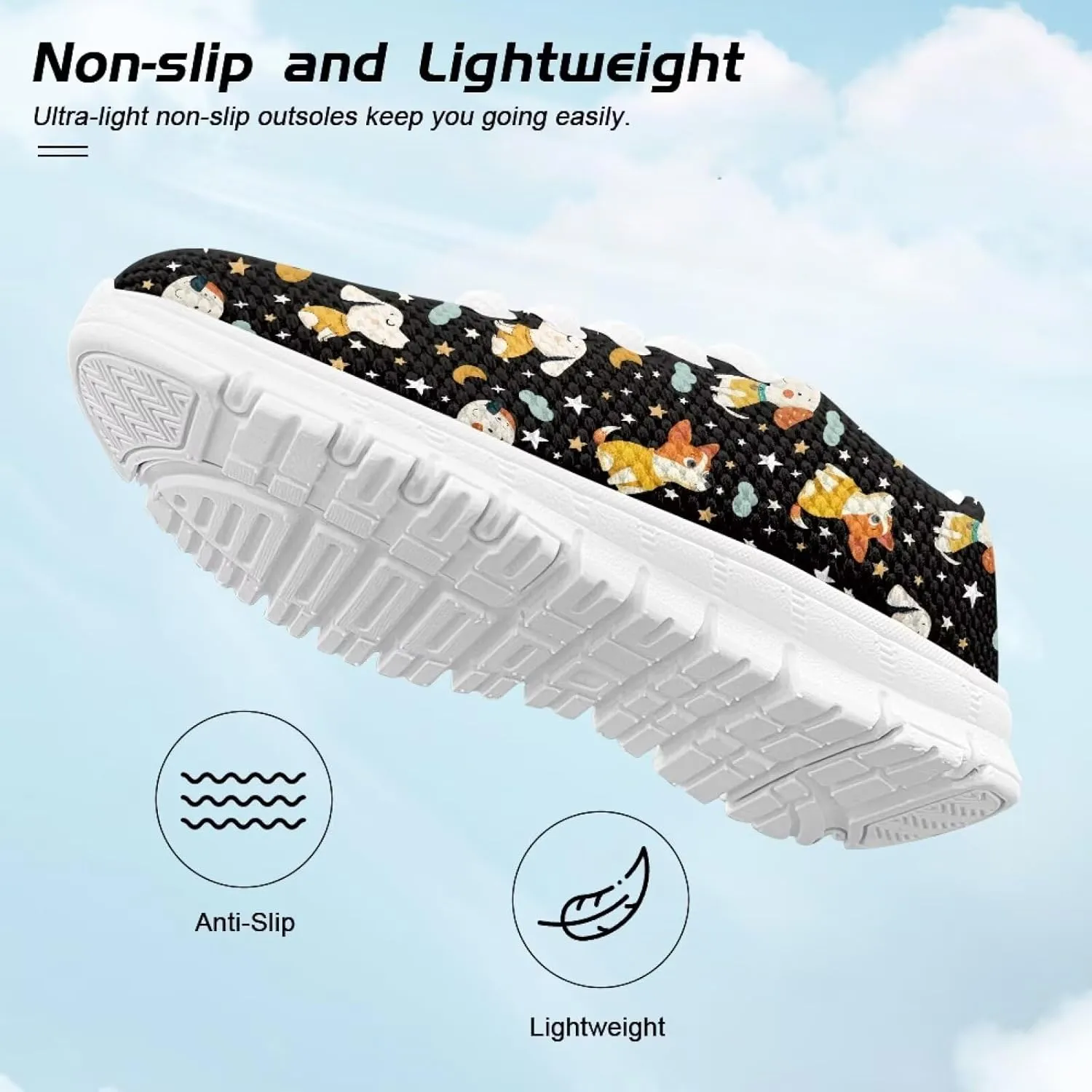 Cumagical Kids Athletic Shoes Lightweight Running Breathable Sports Footwear for Boys Girls