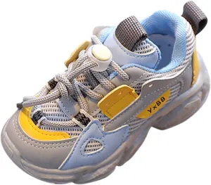 Girl Sneakers Toddler/Little Kid Boys Girls Shoes Running Sports Sneakers Breathable Casual Shoes Baby First Walke