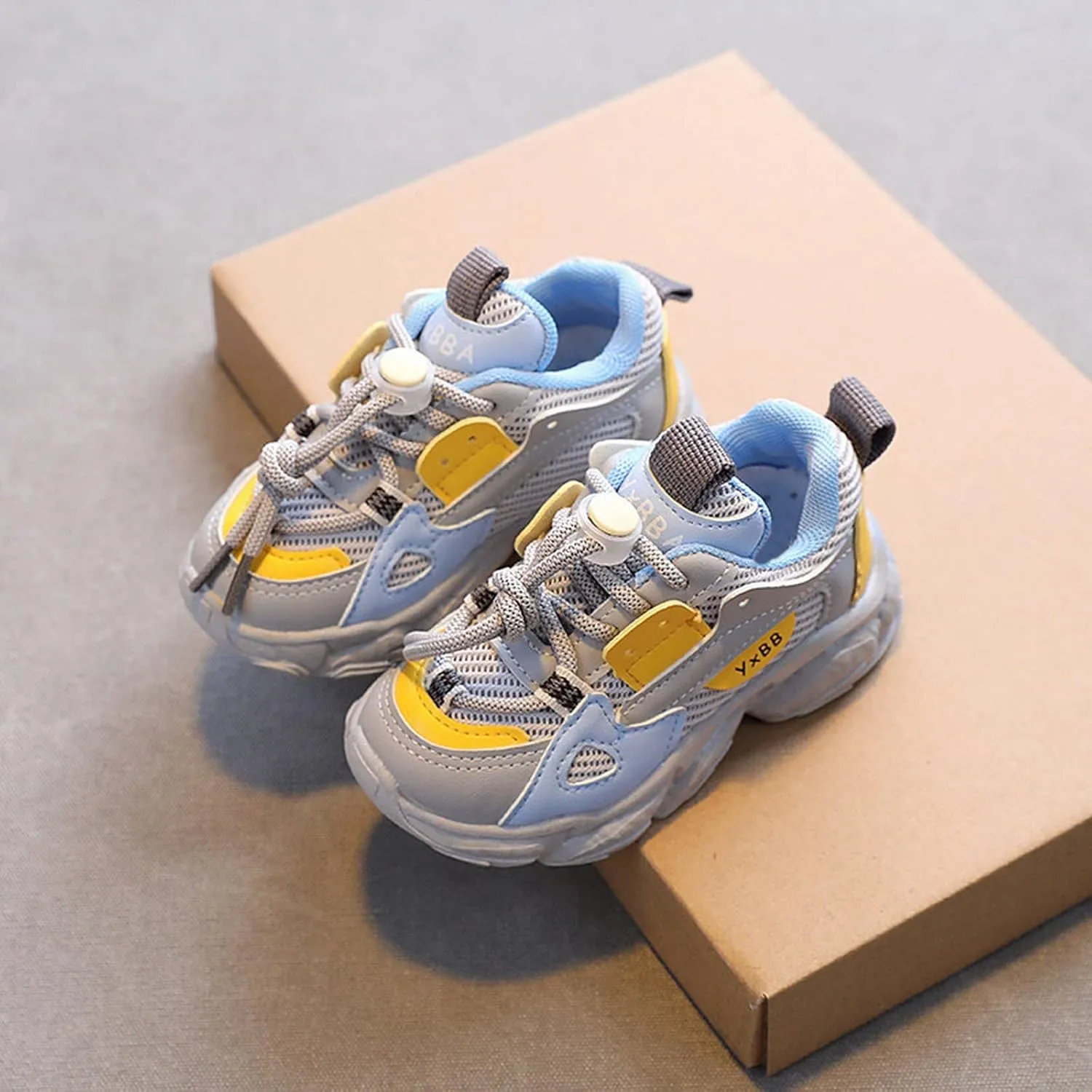 Girl Sneakers Toddler/Little Kid Boys Girls Shoes Running Sports Sneakers Breathable Casual Shoes Baby First Walke