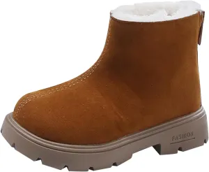Girls Boots Kids Platform Ankle Boots Winter Boots For Teen Girls Toddler Boots Elastic Low Heel Girls Booties