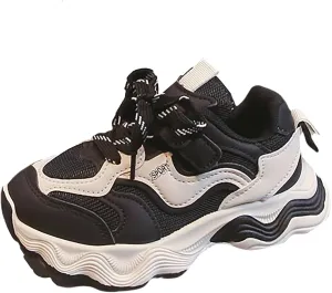 Girls Boys 2024 Spring and Autumn New Mesh Breathable Shoes Sneakers Baby Tennis Shoes