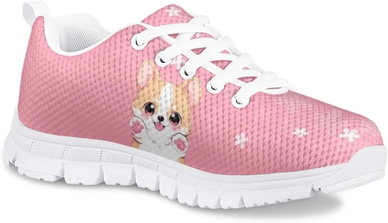 Girls Running Shoes Cute Kids Athletic Shoes Cartoon Animals Sneakers