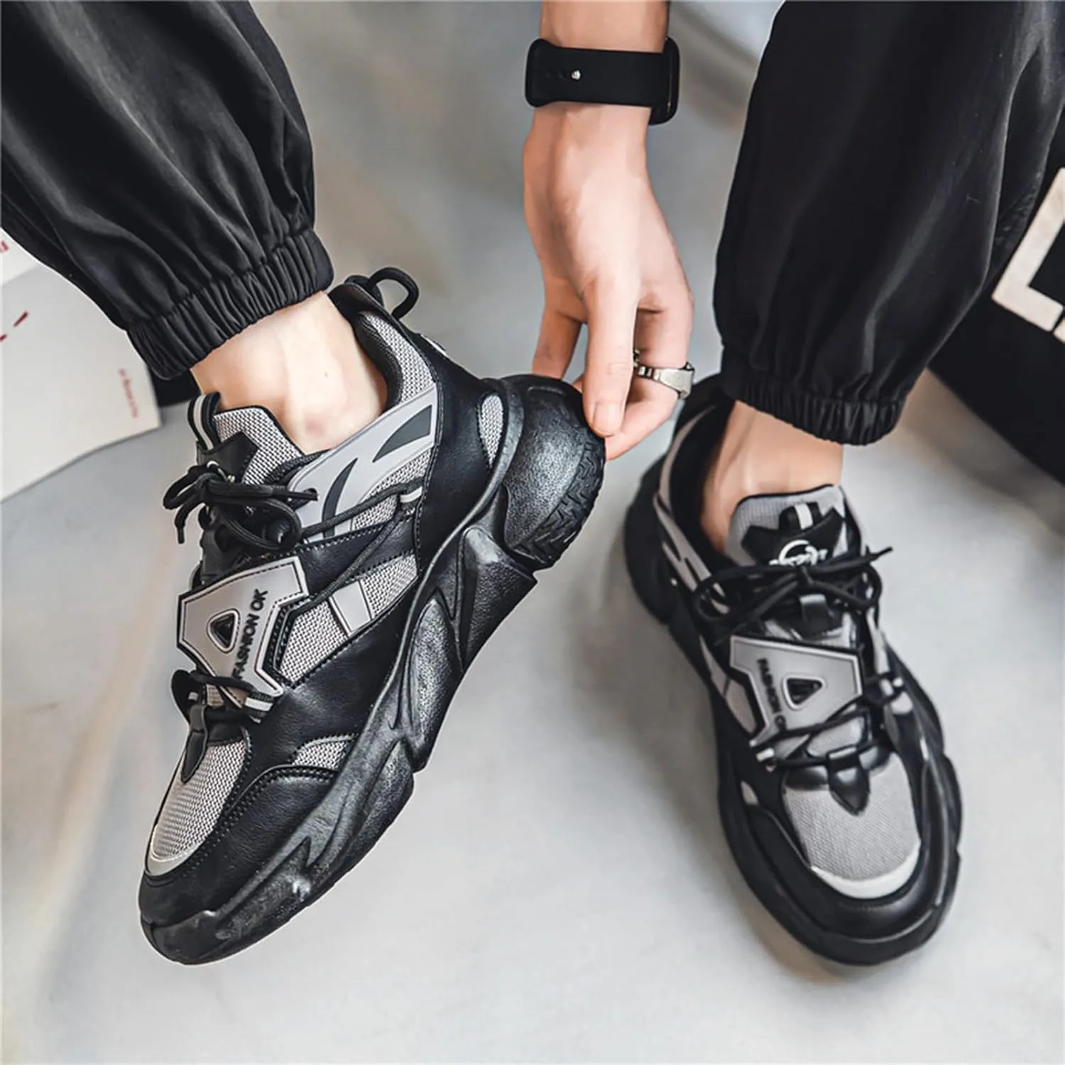 GSIGUL Running Shoes for Men Tennis Walking Shoes Cushioning Mens Sneaker Athletic Workout Casual Shoes