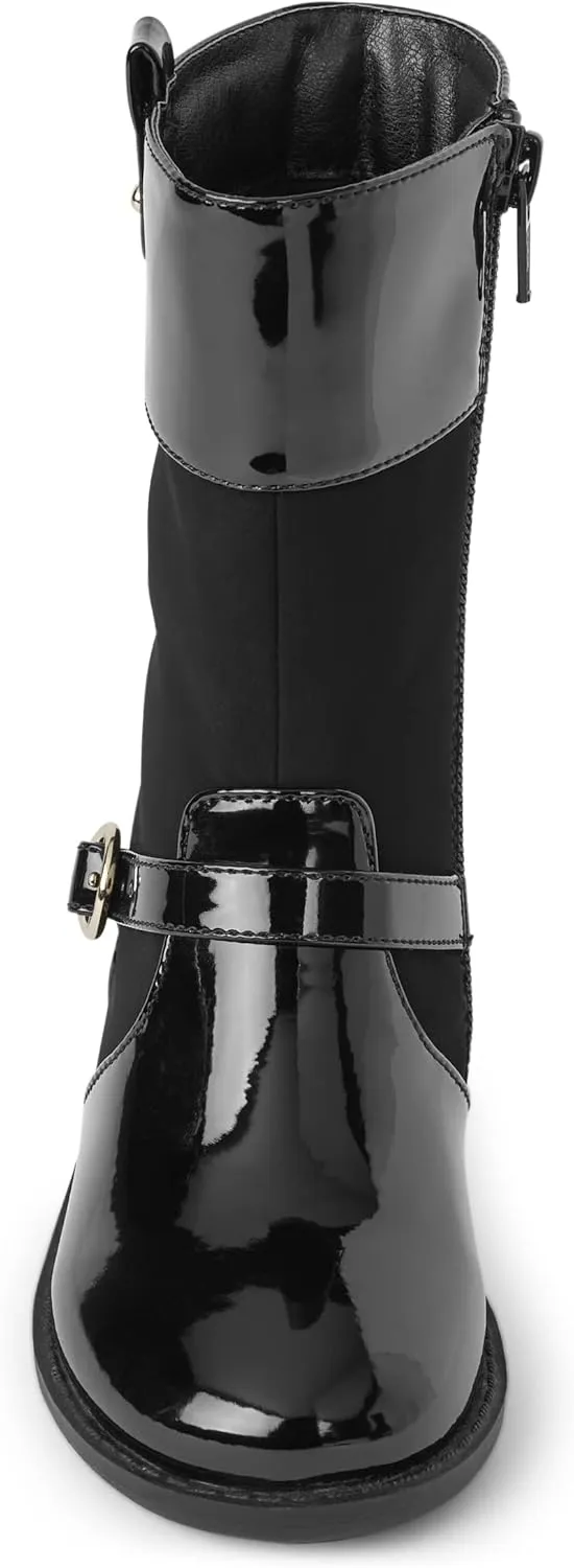 Gymboree Girl's and Toddler Faux Leather Tall Boots Mid Calf