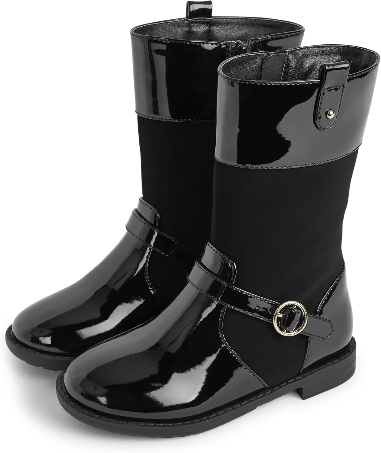 Gymboree Girl's and Toddler Faux Leather Tall Boots Mid Calf