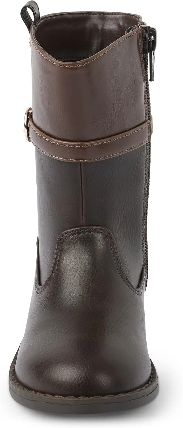 Gymboree Girl's and Toddler Faux Leather Tall Boots Mid Calf