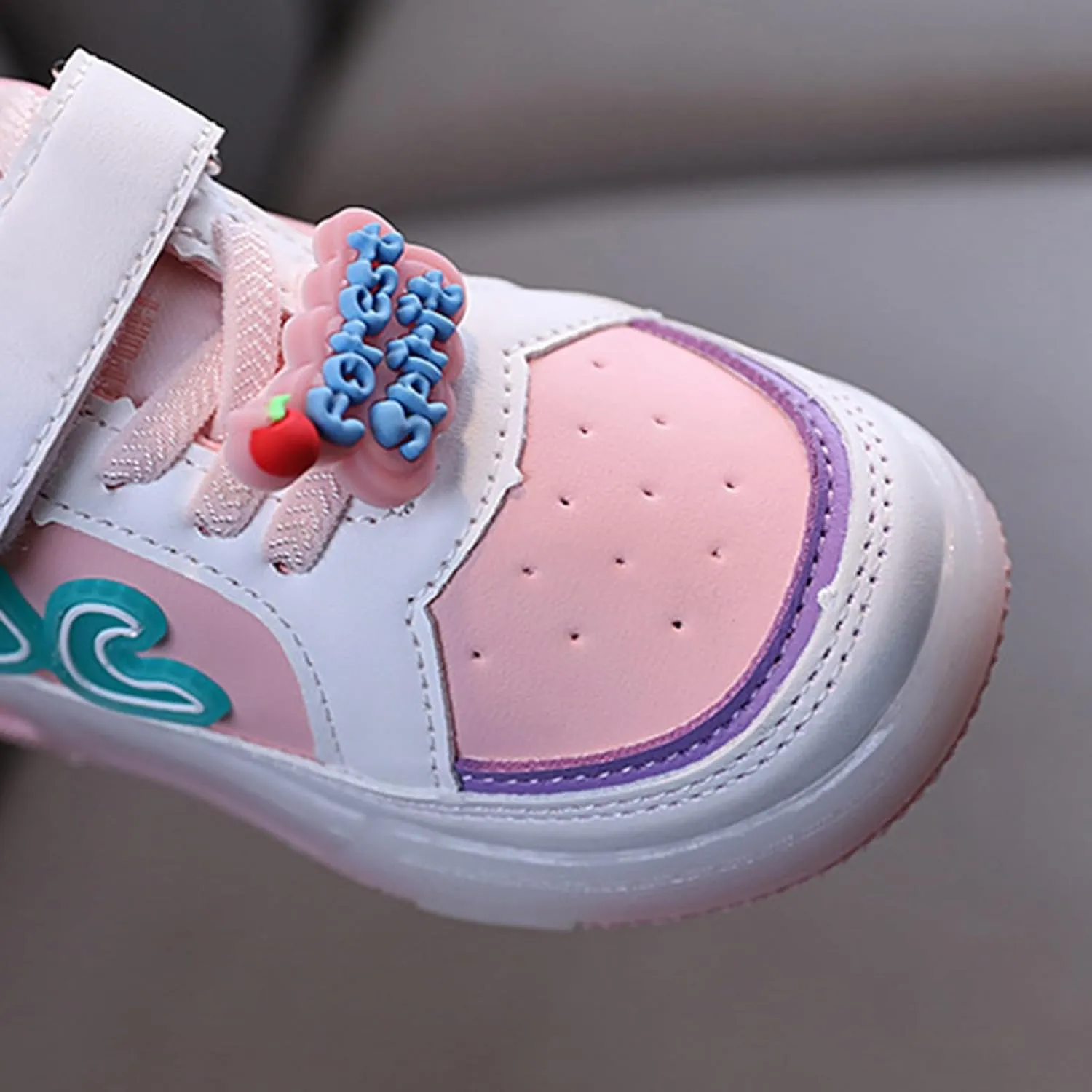 JINCAIHONG Toddlers Shoes Casual Lighting Up Sneakers Breathable Sports Shoes Lightweight for Infant