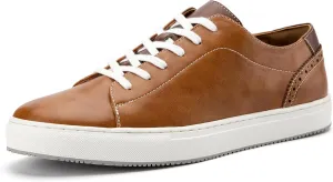 JITAI Men's Fashion Sneakers Shoes Lightweight Fashion Shoes with Wingtip Brogue & Lace-up Design Casual Business Shoes