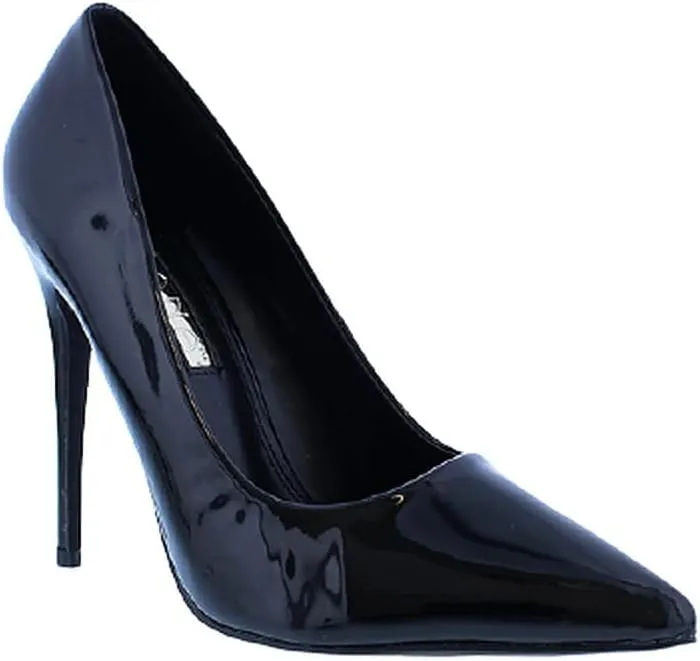 Liliana Women's Pointed Toe high Heels Pump Shoes Kimye-6 Black 7