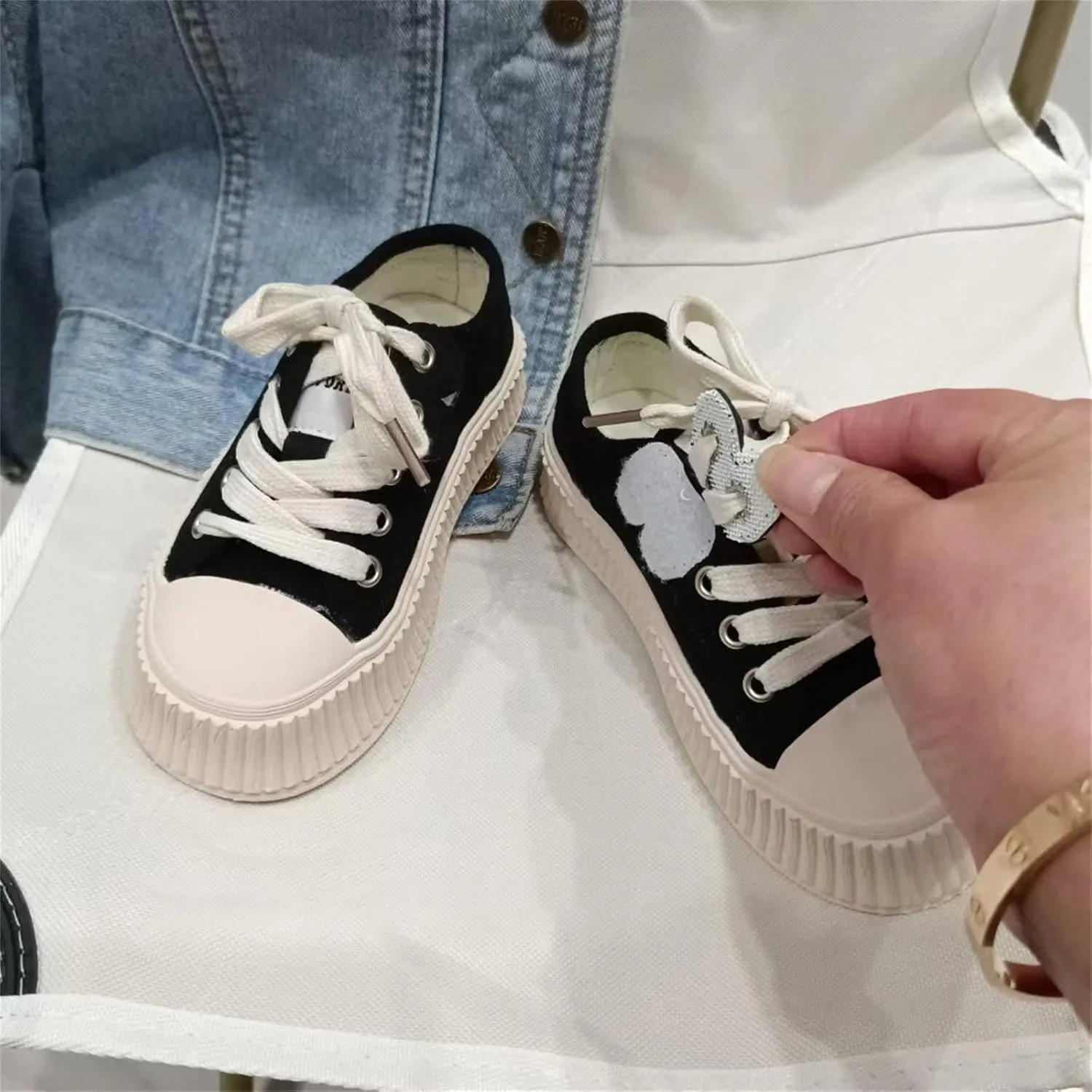Little/Big Kids Sneakers Girls Sneakers Kids Toddler Walking Sneakers Lightweight Breathable Girls Running Shoes Size 2