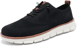Men's Mesh Oxfords Sneakers Comfortable Lightweight Breathable Walking Shoes