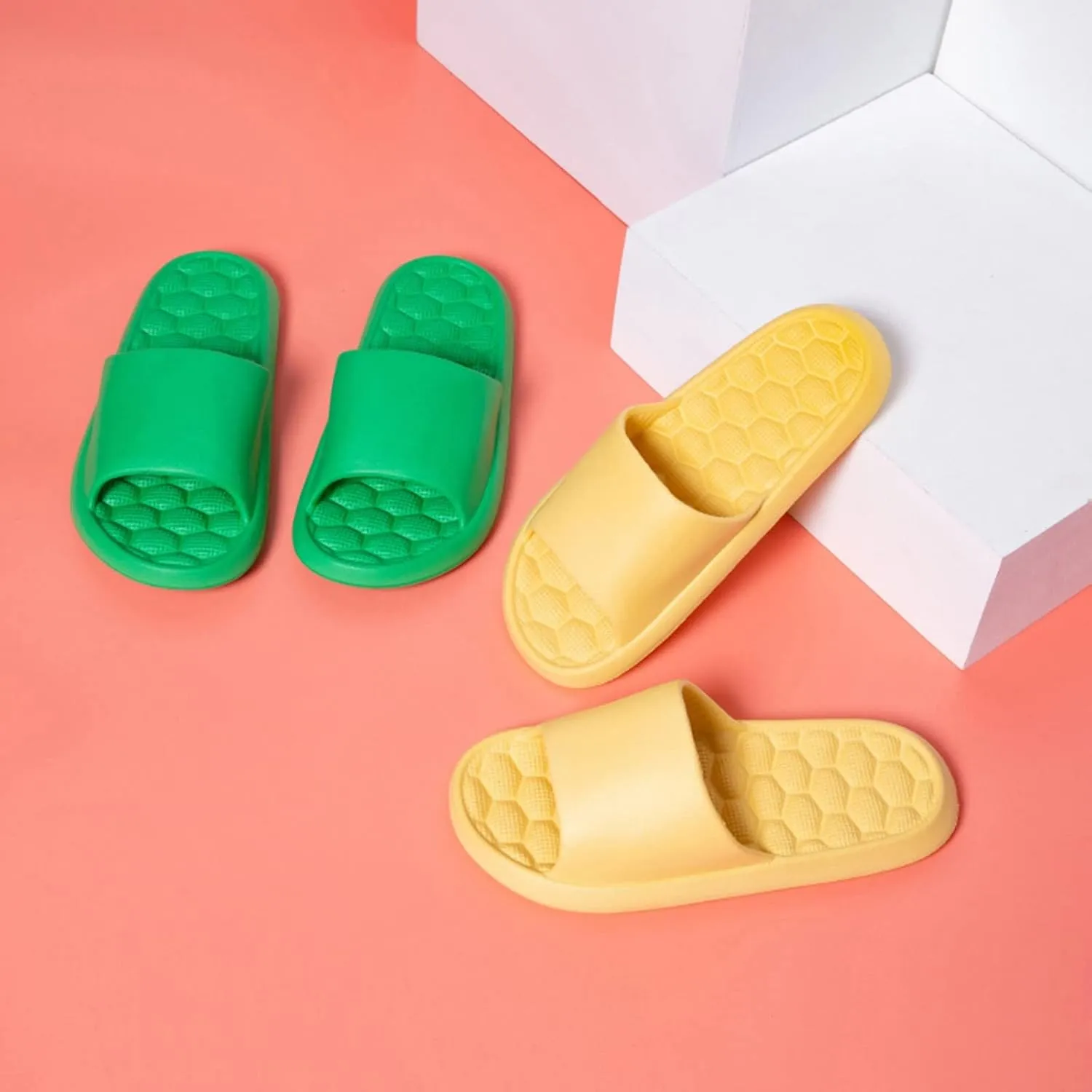 Mens Shower Shoes Shower Shoes Women Mens Slippers Womens Slides Soft Sole Drainage Hole Non Slip Slippers