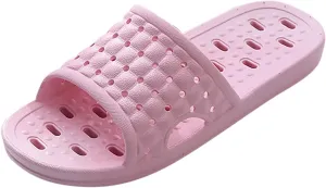 Mens Slides Shower Shoes Women Mens Shower Shoes Slides for Women Ultra Comfort Soft Sole Indoor Slippers