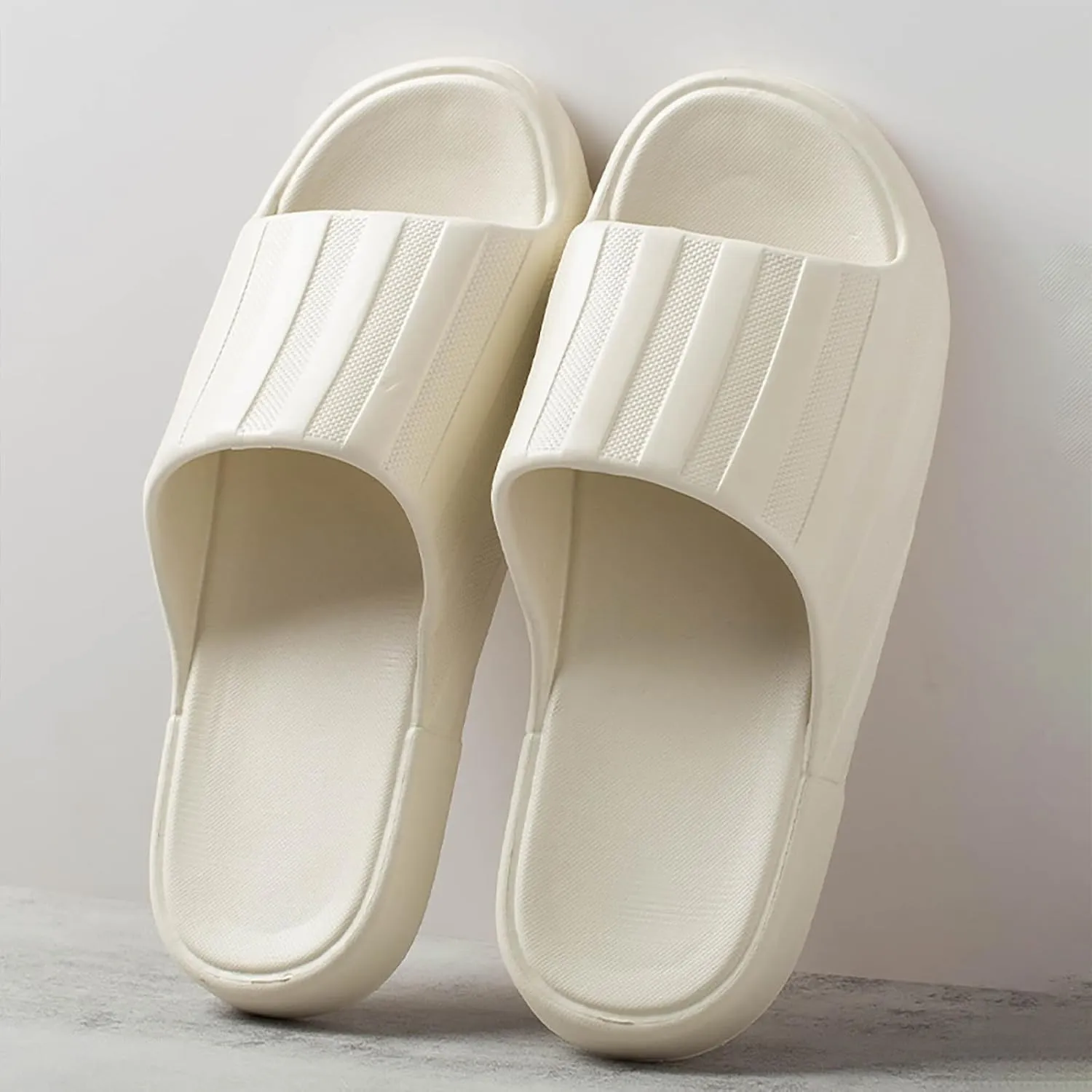 Mens Slippers Couples Women Men Solid Shower Room Home Non Slip Breathable Massage Soft Sole Quick Men Slippers