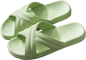 Mens Slippers Shower Shoes Women Cloud Slippers for Men Slides for Women Soft Sole Drainage Hole Quick Drying