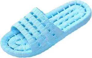 Mens Slippers Womens Slides Bathroom Slippers Men Shower Shoes Women Comfortable Soft Sole Public