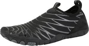 Mens Womens Water Shoes Barefoot Quick Dry Aqua Beach Swim Pool Shoes Lightweight Non Slip Outdoor Sports Hiking Surf Yoga Footwear