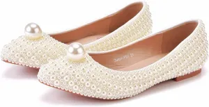 MYFSPORTS Pointed High Heels Women's Shoes Pearl Wedding Shoes 11 cm Stiletto Shoes High Heel Sandals Ladies High Heels Bridal Shoes Comfortable Evening Dress Party Dinner Women's Shoes