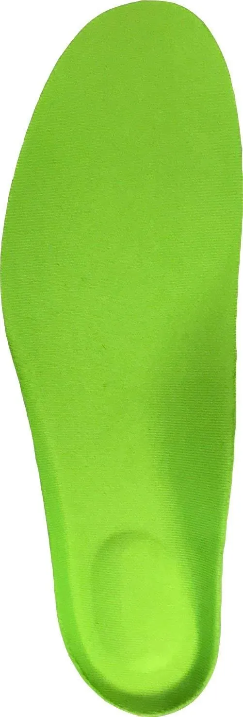 Pro Safety Comfort Cushion Shoe Insoles for Men and Women – Green Insoles, 1 Pair, [12] Men