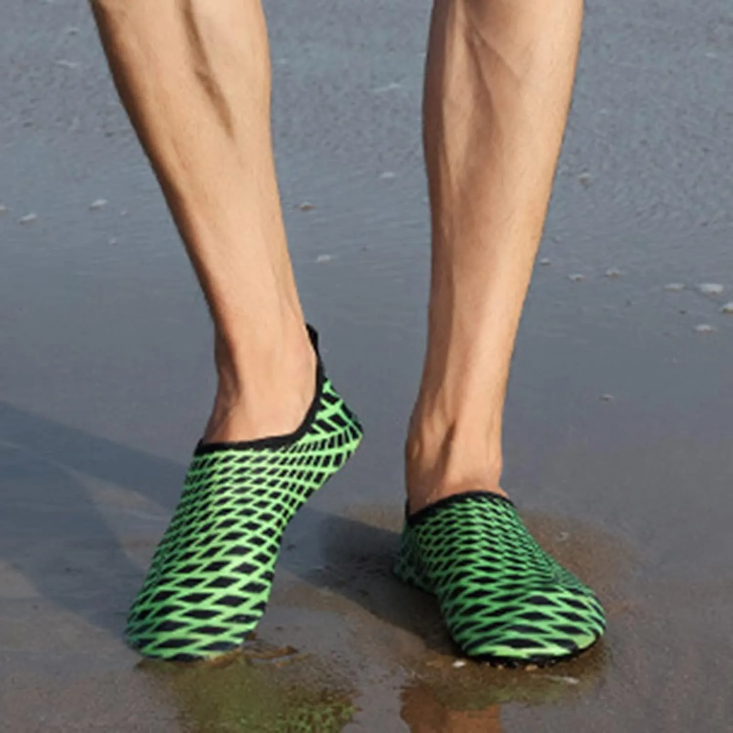 Quick Dry Aqua Water Shoes for Men Women Barefoot Swim Beach Pool Surf Hiking Kayaking Diving Yoga Sports Lightweight Breathable Socks