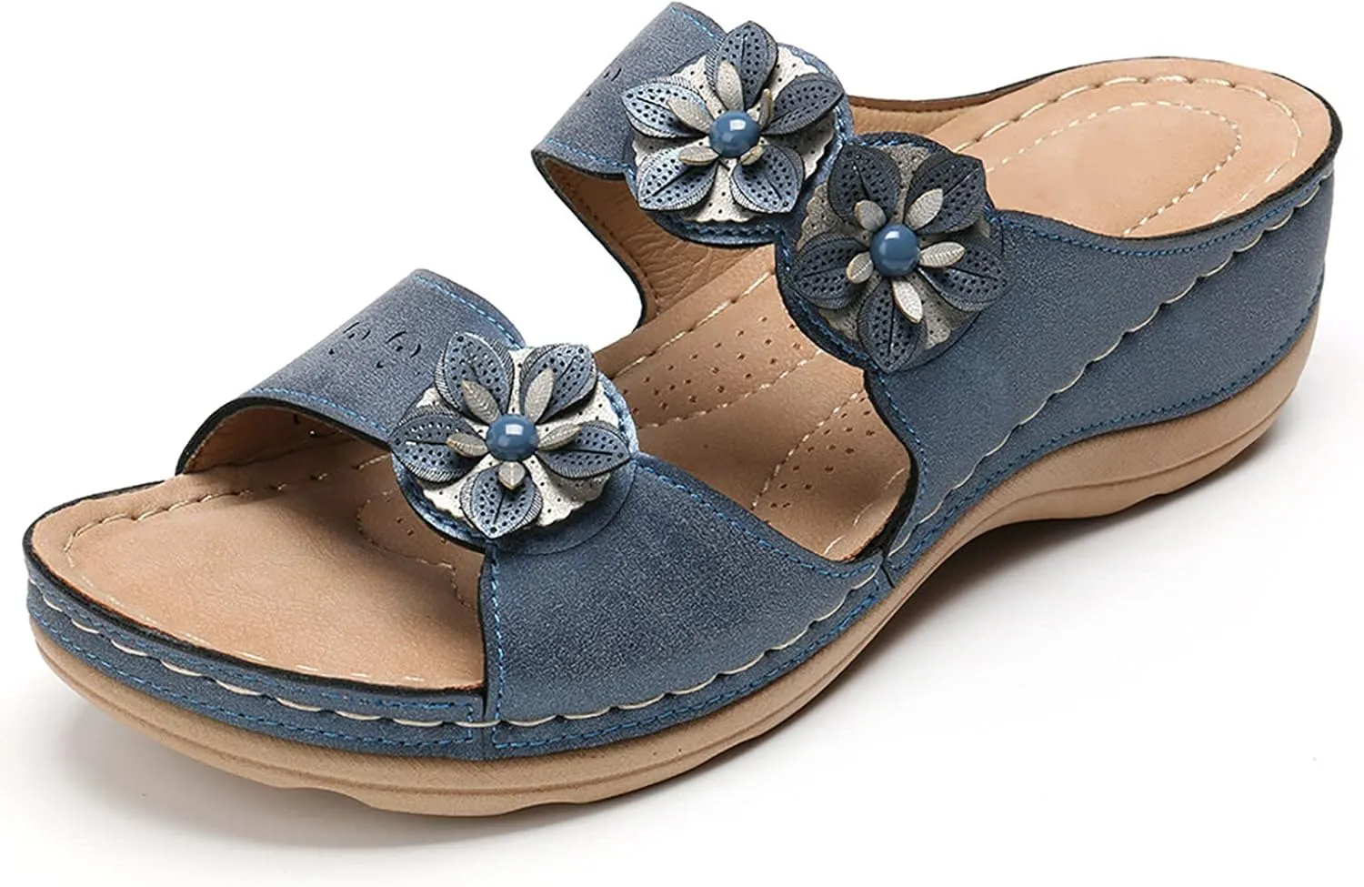 Shoes Comfortable Sandals Open For Women Slippers Wedges Bottom Walking Sandals for Women with Arch Support And Comfort