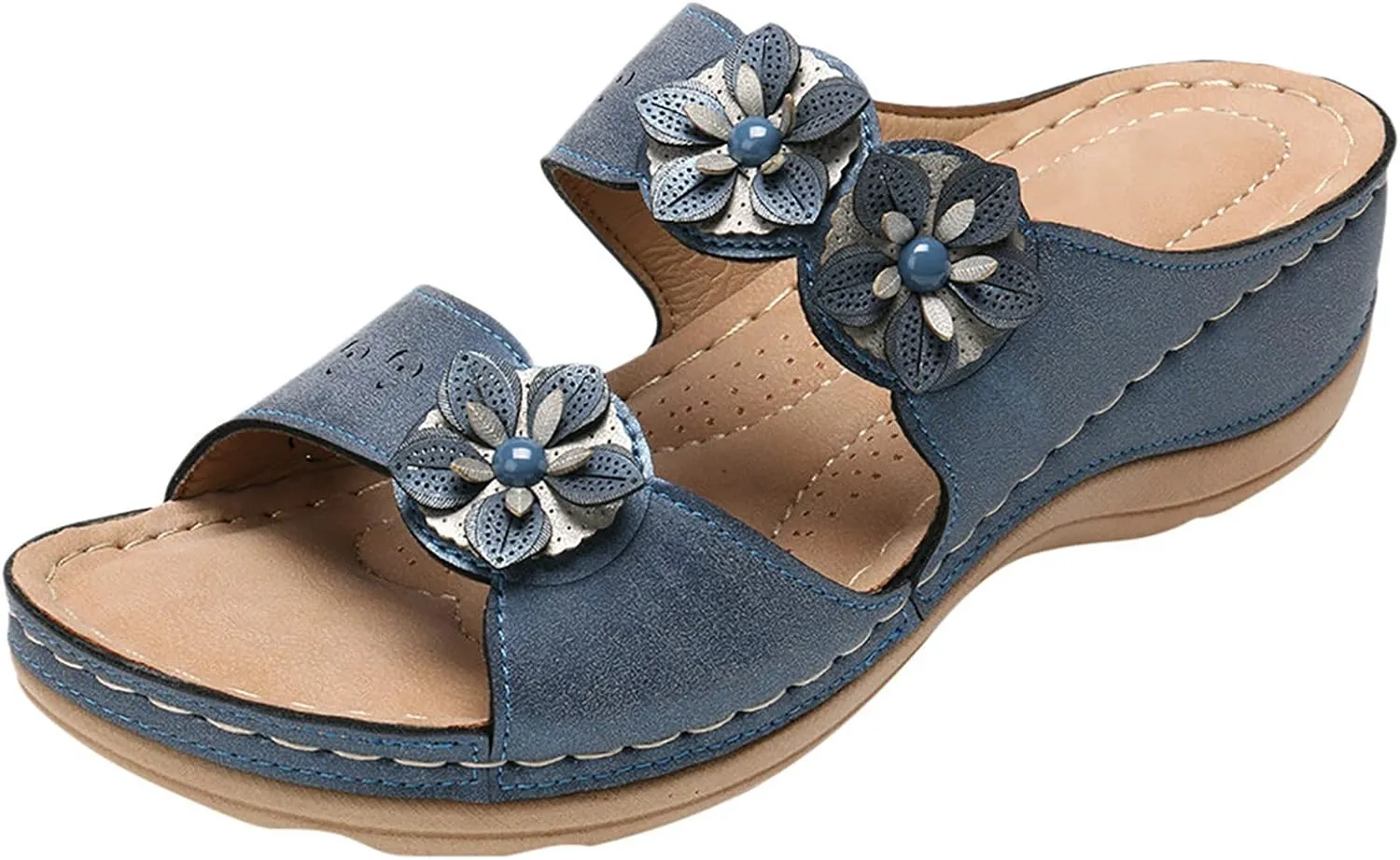Shoes Comfortable Sandals Open For Women Slippers Wedges Bottom Walking Sandals for Women with Arch Support And Comfort