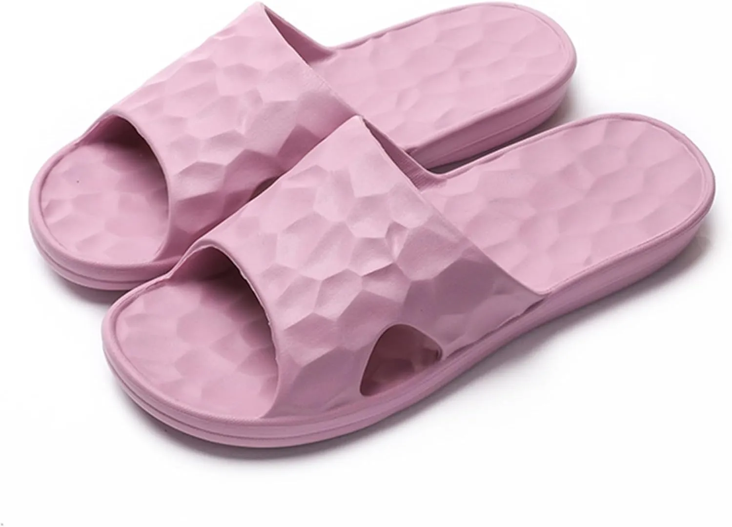 Slides for Men Shower Shoes Women Bathroom Slippers Men Womens Slides Bathroom Soft Sole Beach Slippers