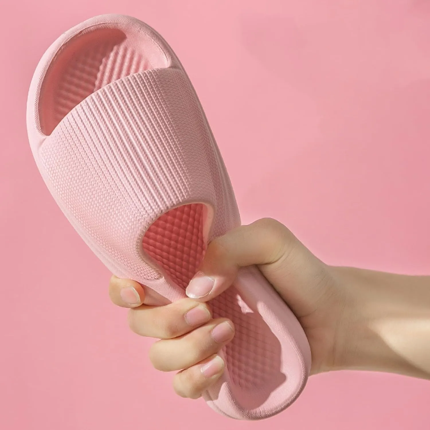 Slides for Men Shower Shoes Women Mens Shower Shoes Womens Slides Lightweight Bathroom Soft Sole Slippers